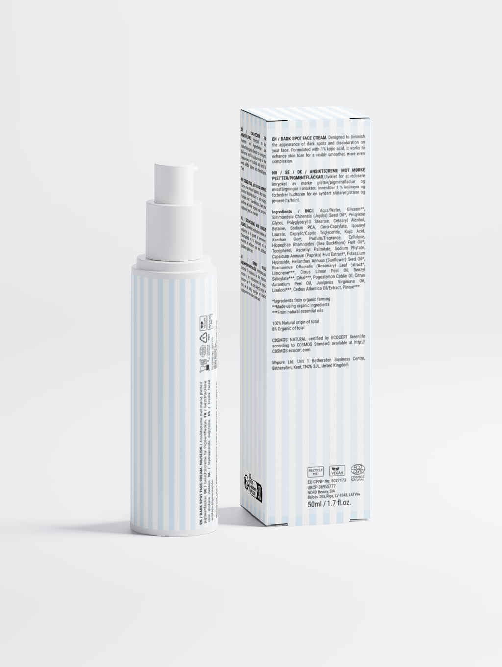 Dark Spot Face Cream with Kojic Acid